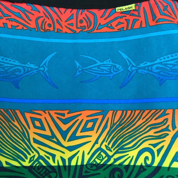 Pelagic Board Shorts 🩳 Featuring The Artwork of Carol Lynne - Picture 5 of 5